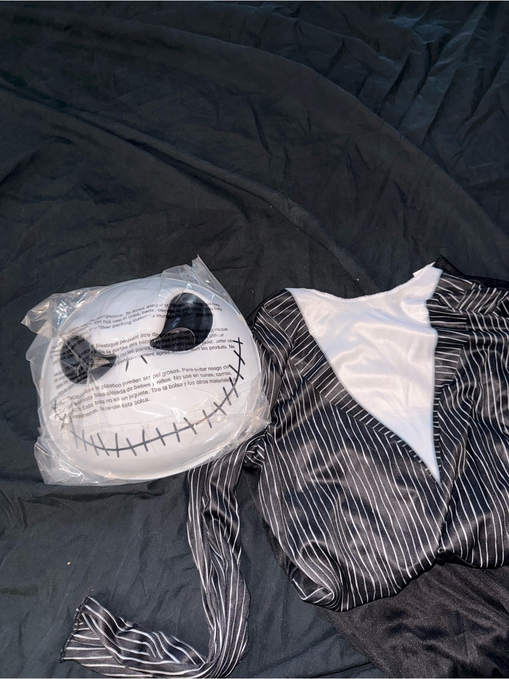 Spirit Jack Skellington Kids Costume - Black & White - Picture 4 of 5